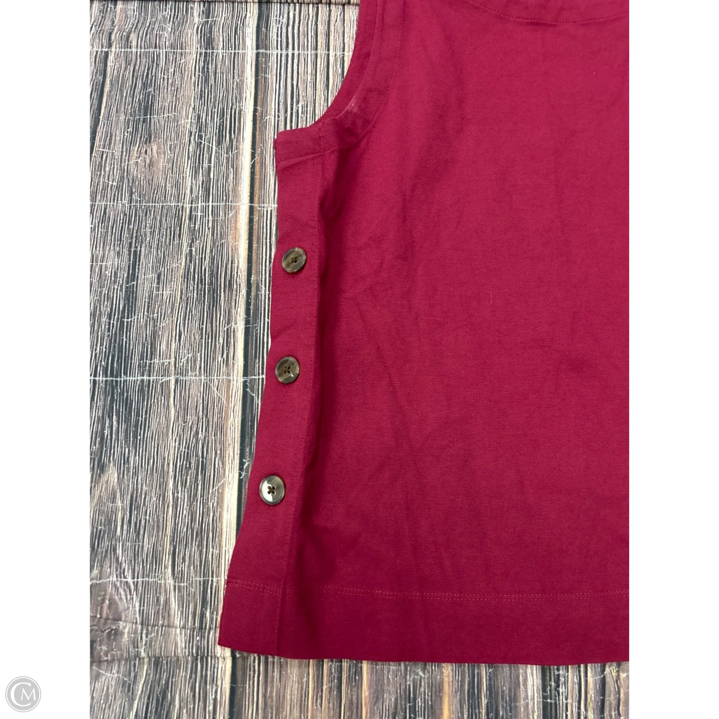 Tank Top By Loft In Red, Size: S