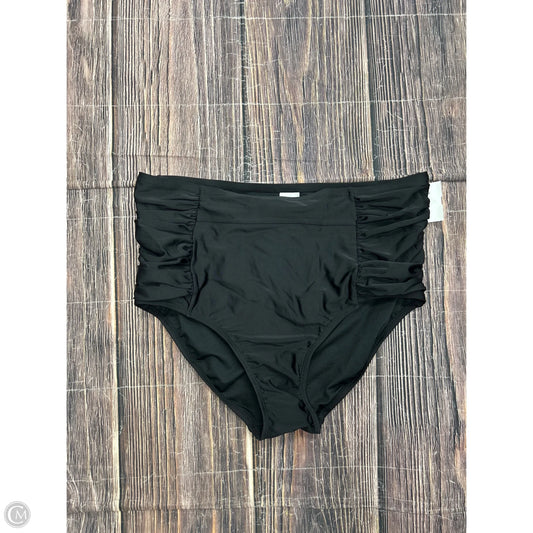 Swimsuit Bottom By Kona Sol In Black, Size: 1x