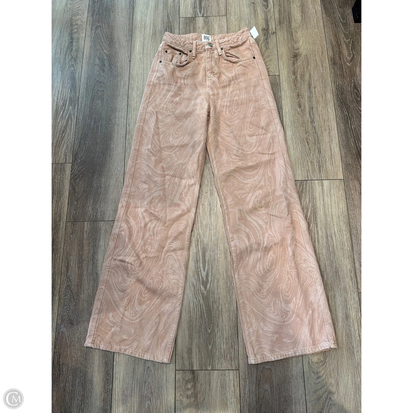 Jeans Wide Leg By Bdg In Brown, Size: 0