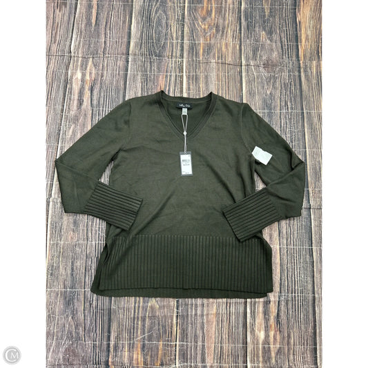 Top Long Sleeve By Melissa Paige In Green, Size: M