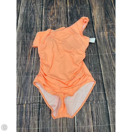 Swimsuit By Clothes Mentor In Orange, Size: 14