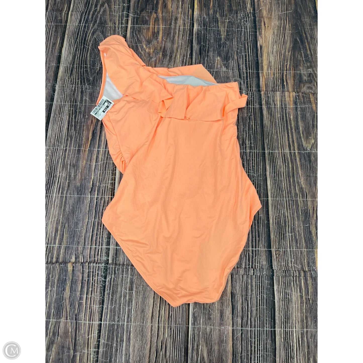 Swimsuit By Clothes Mentor In Orange, Size: 14