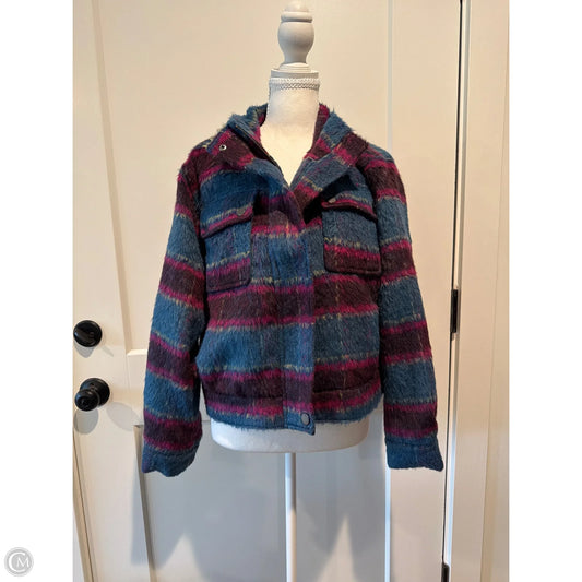 Jacket Shirt By G By Giuliana In Blue, Size: M