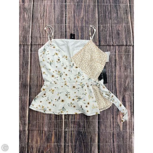 Tank Top By Paper Crane In White, Size: S