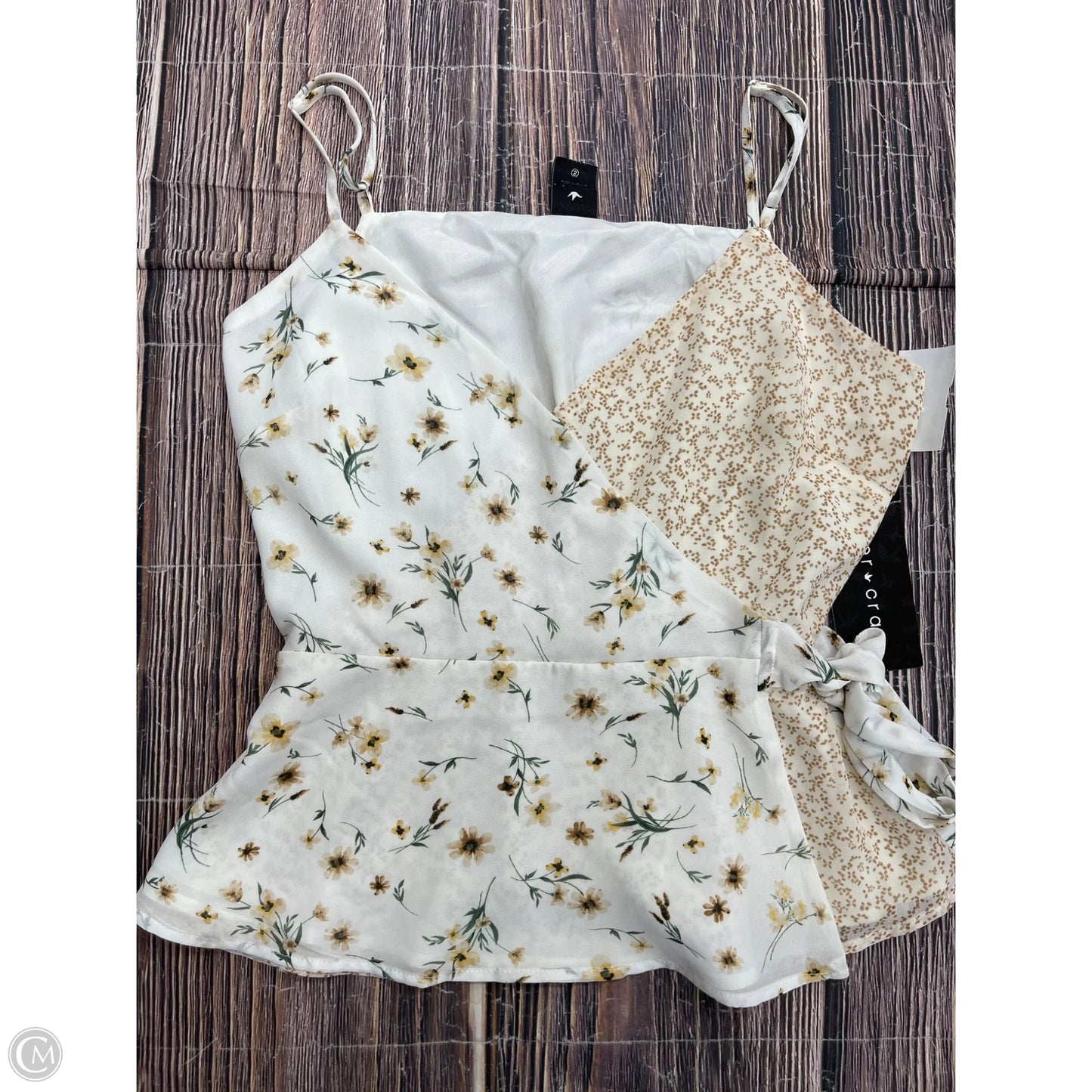 Tank Top By Paper Crane In White, Size: S