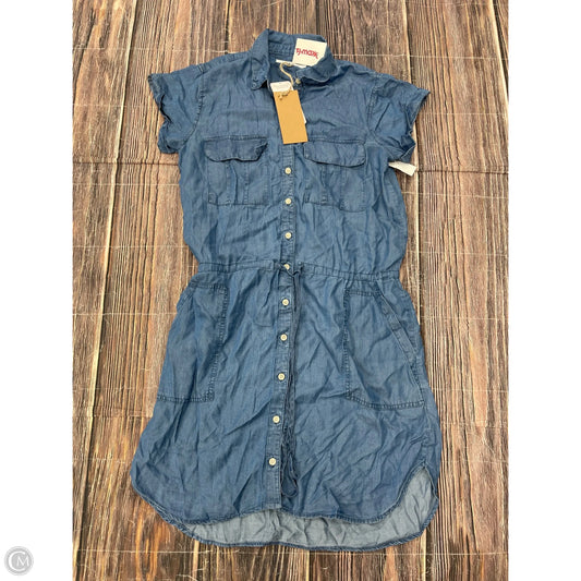 Dress Casual Short By Thread And Supply In Blue & Brown, Size: M