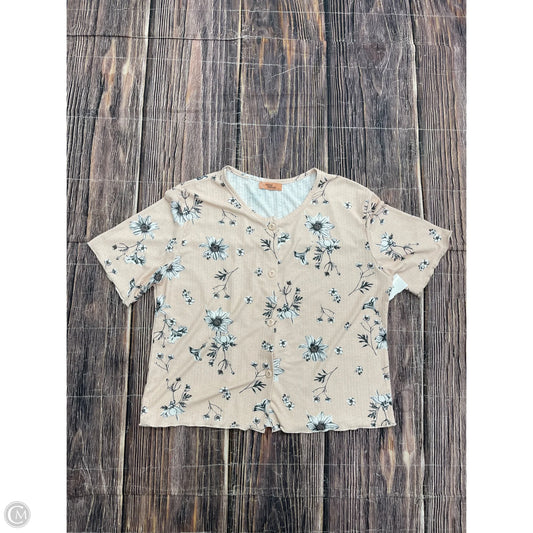Top Short Sleeve By Clothes Mentor In Pink, Size: L
