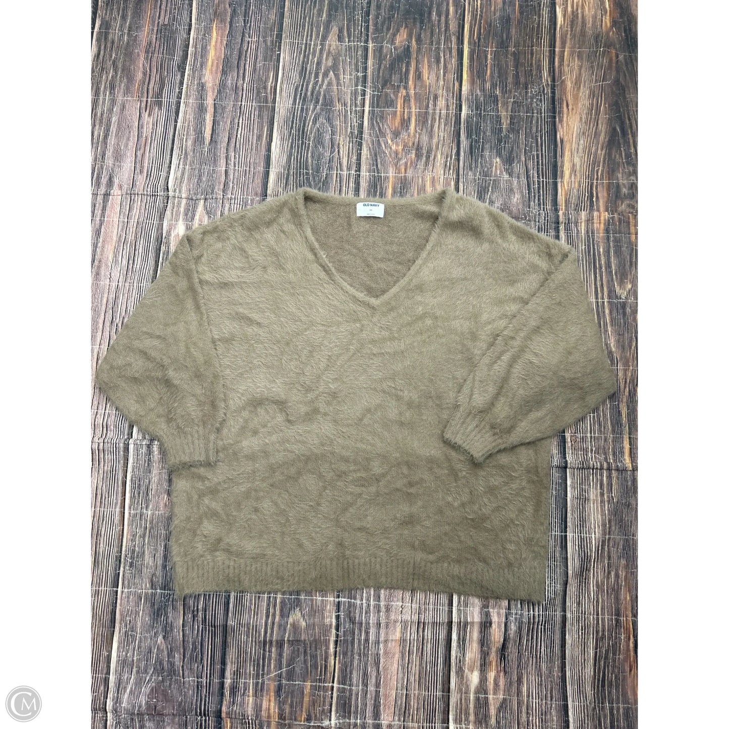 Sweater By Old Navy In Taupe, Size: 1x