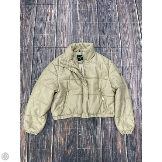 Coat Other By Guess In Tan, Size: Xl
