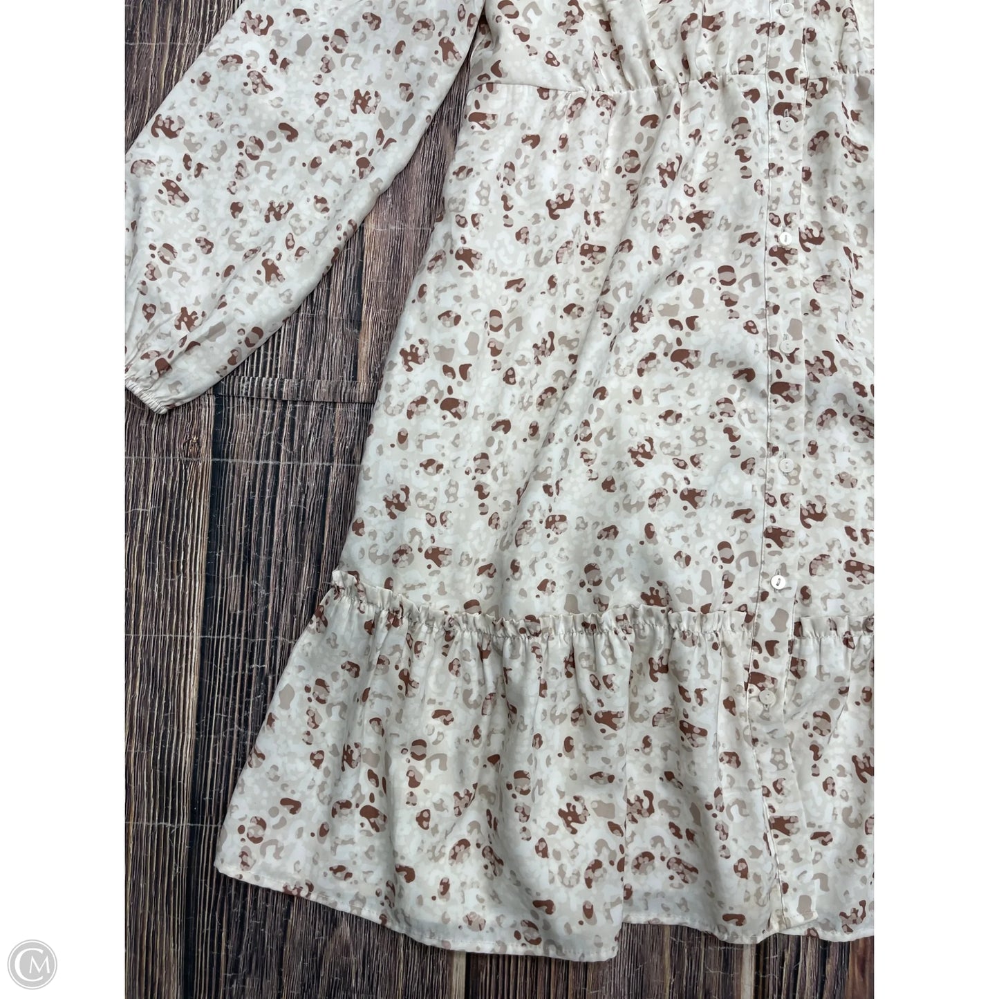 Dress Designer By Frye In Cream, Size: M