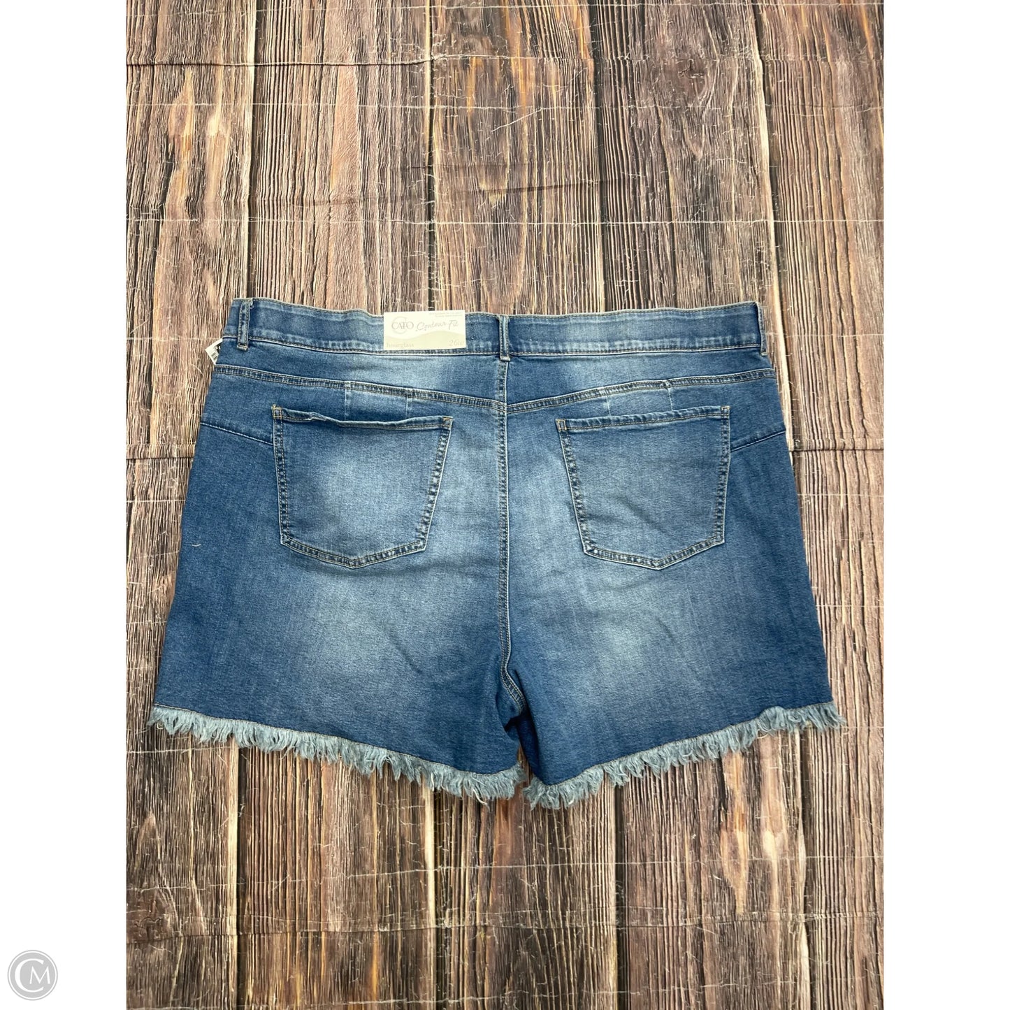 Shorts By Cato In Blue Denim, Size: 26