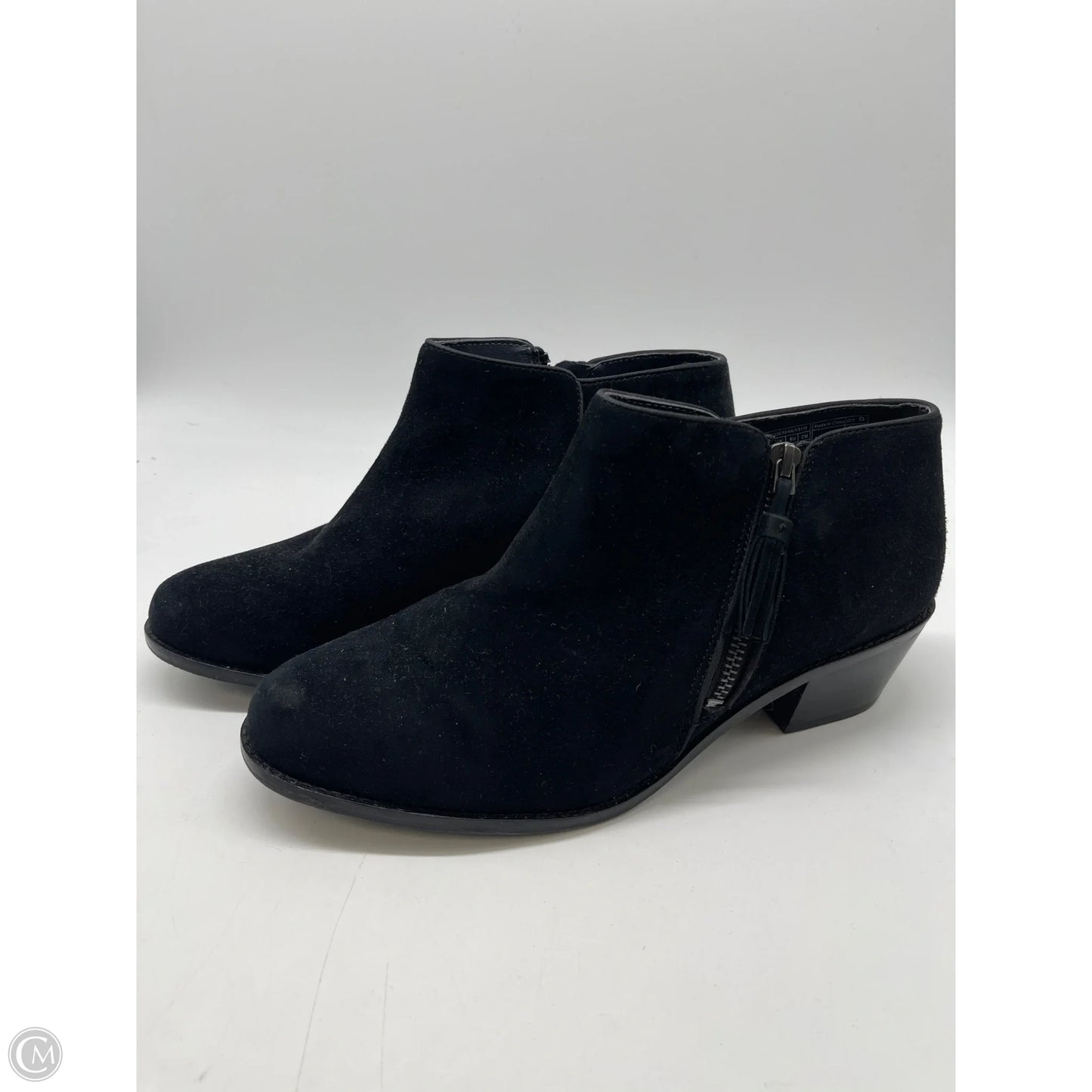 Boots Ankle Heels By Vionic In Black, Size: 9