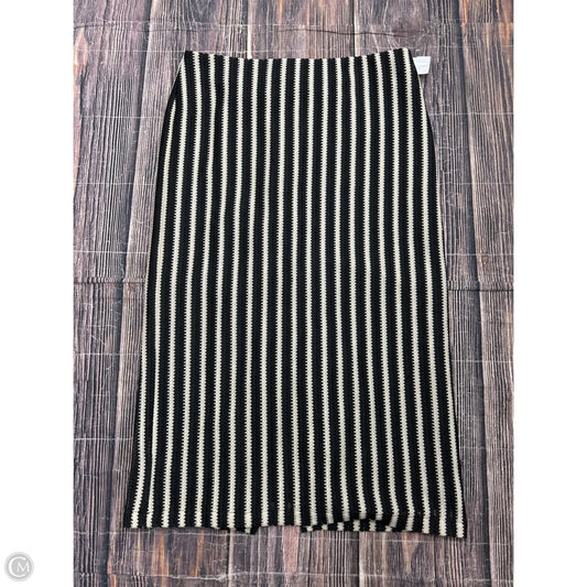 Skirt Maxi By Loft In Black, Size: 10