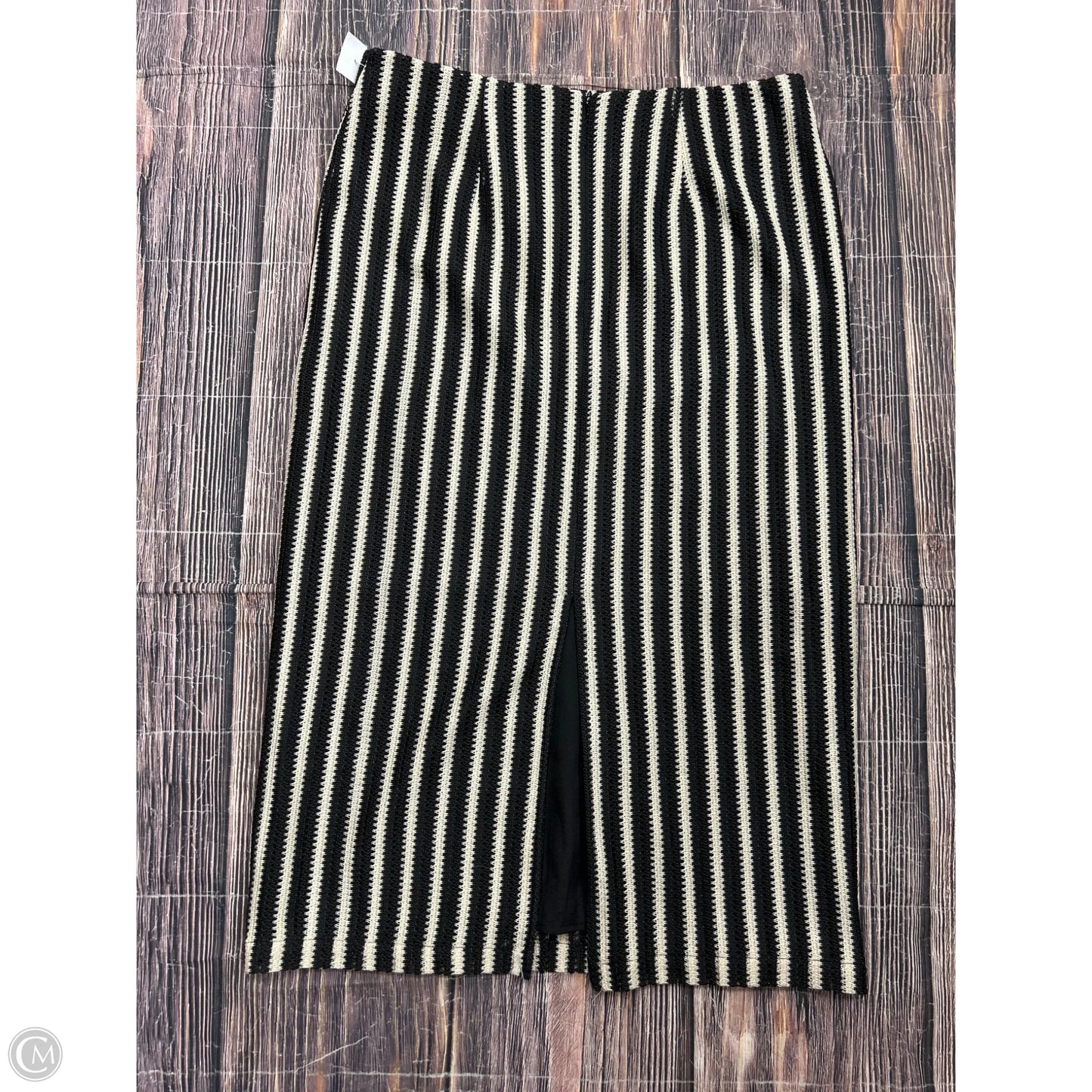 Skirt Maxi By Loft In Black, Size: 10