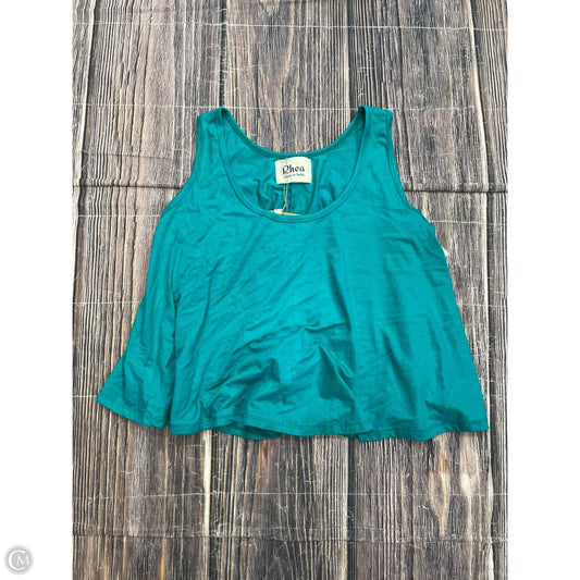 Tank Top By Clothes Mentor In Green, Size: M