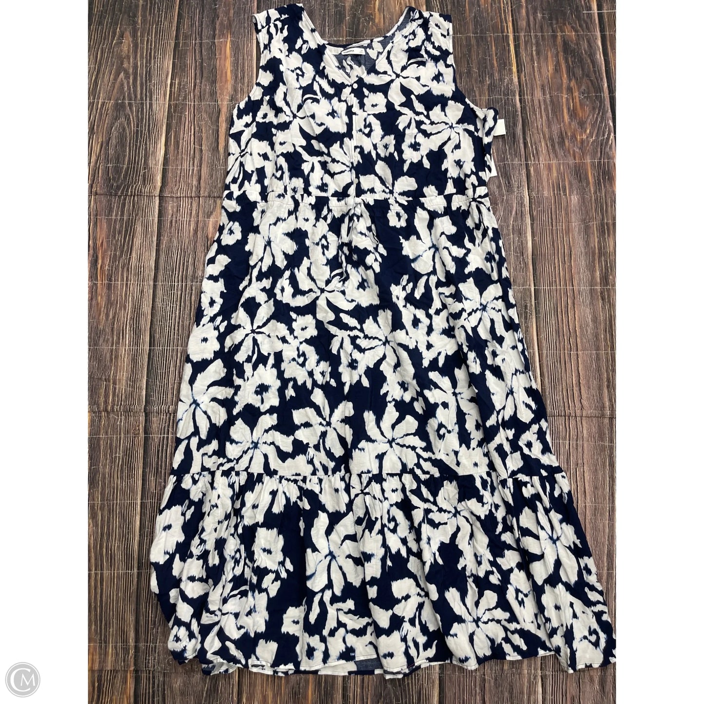 Dress Casual Maxi By Sonoma In Blue, Size: 3x