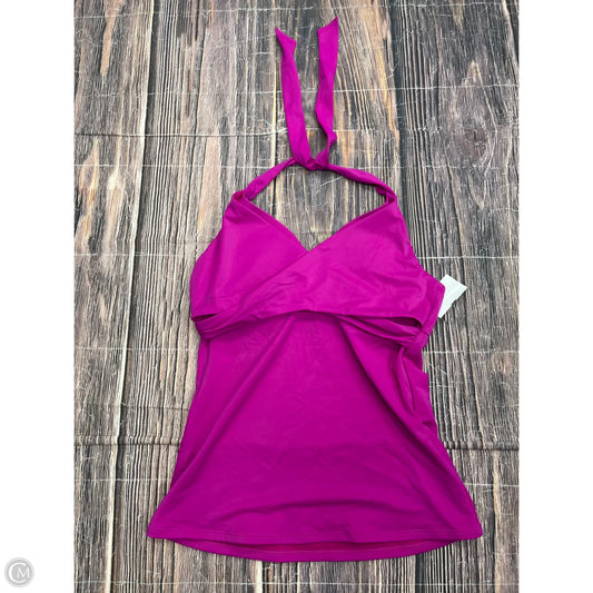 Swimsuit Top By Athleta In Purple, Size: M
