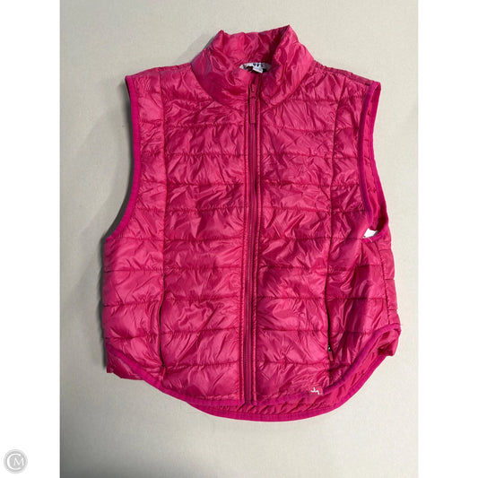 Vest Puffer & Quilted By Joy Lab In Pink, Size: Xs