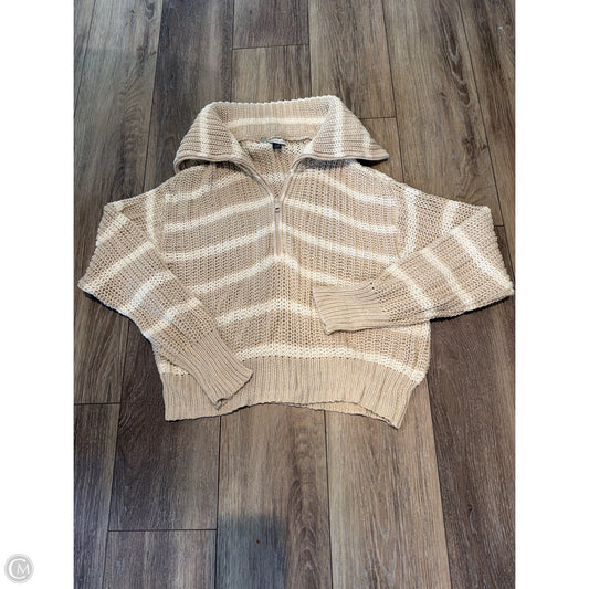 Sweater By American Eagle In Tan, Size: M