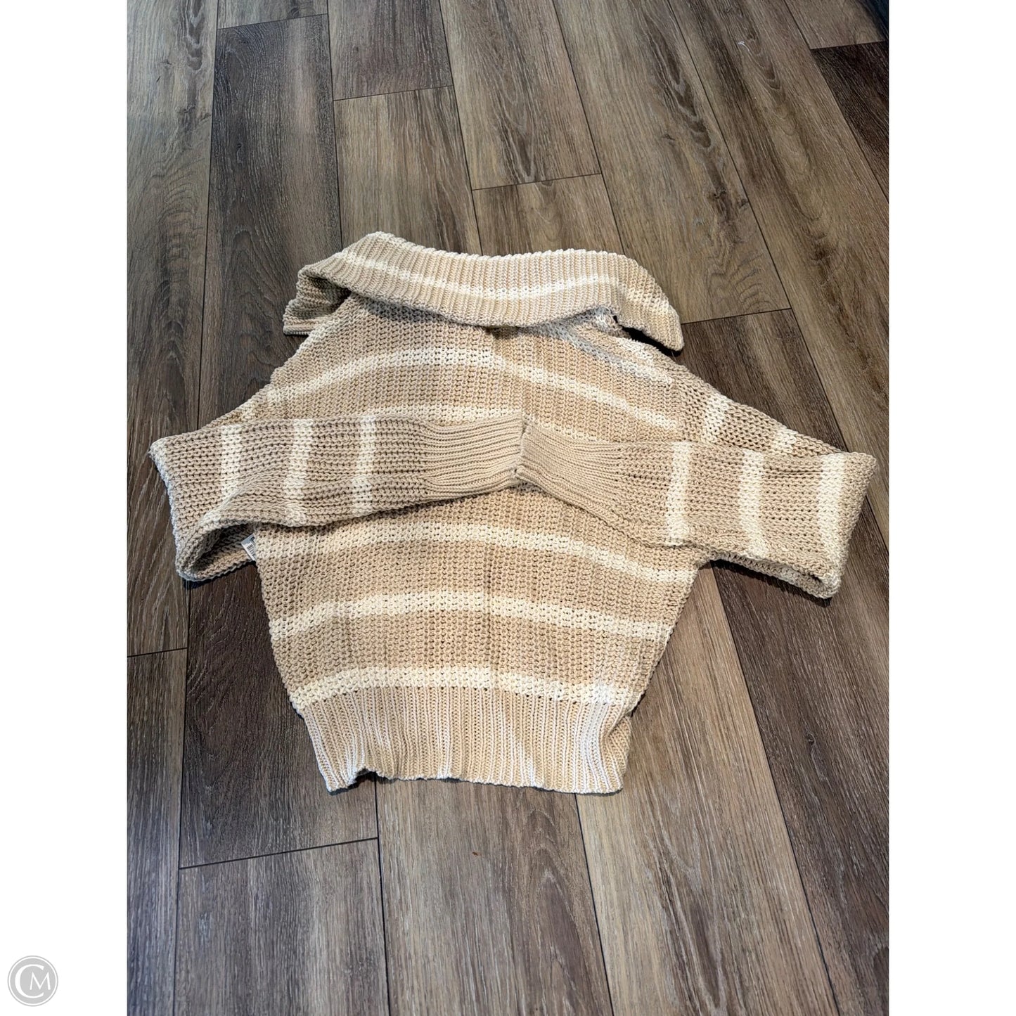 Sweater By American Eagle In Tan, Size: M