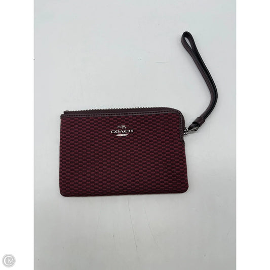 Wristlet Designer By Coach, Size: Small