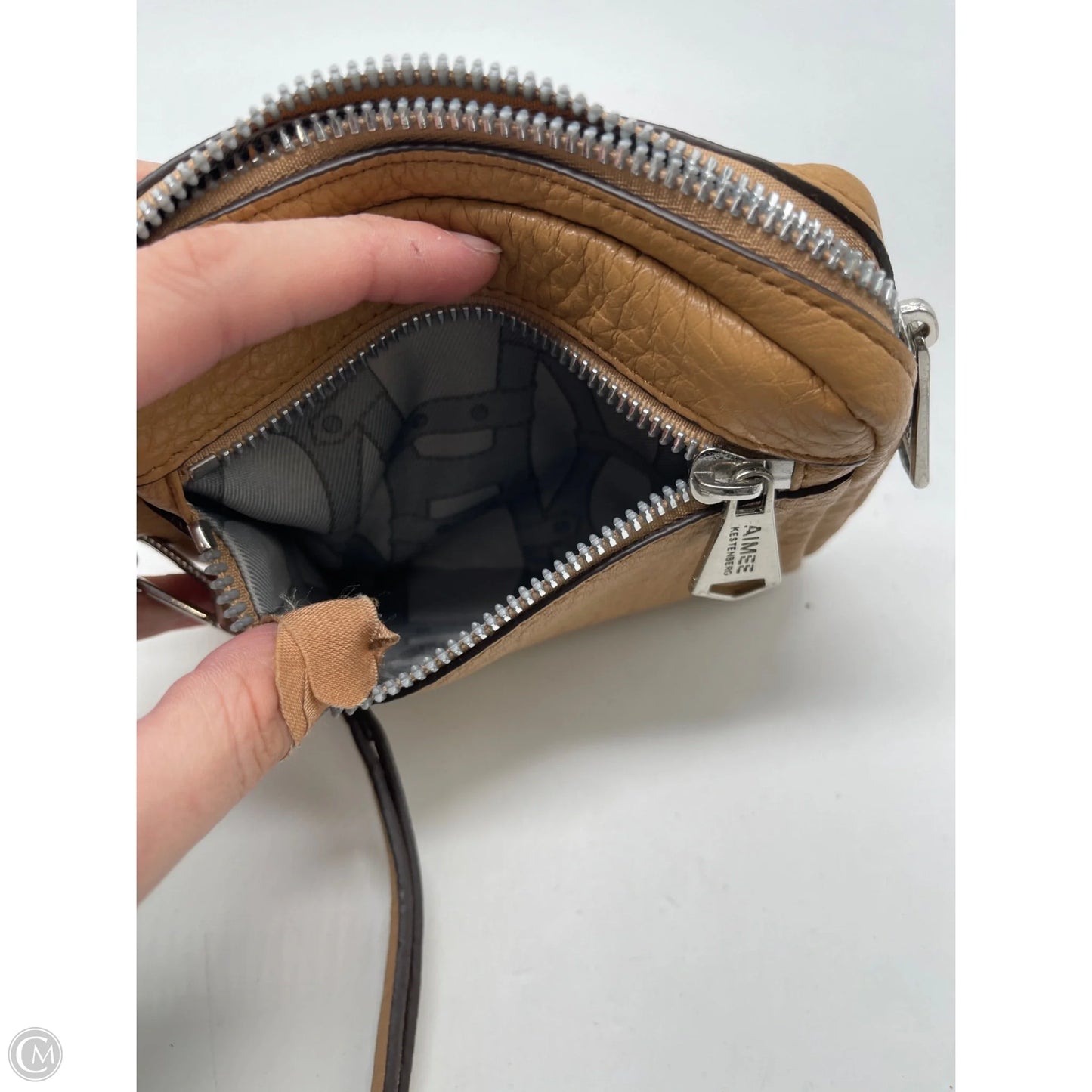 Wristlet Leather By Aimee Kestenberg, Size: Medium