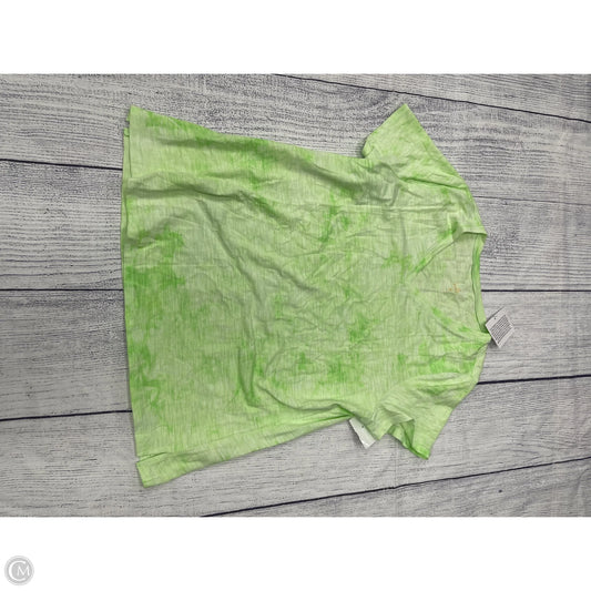 Top Short Sleeve Basic By Belle By Kim Gravel In Green, Size: L