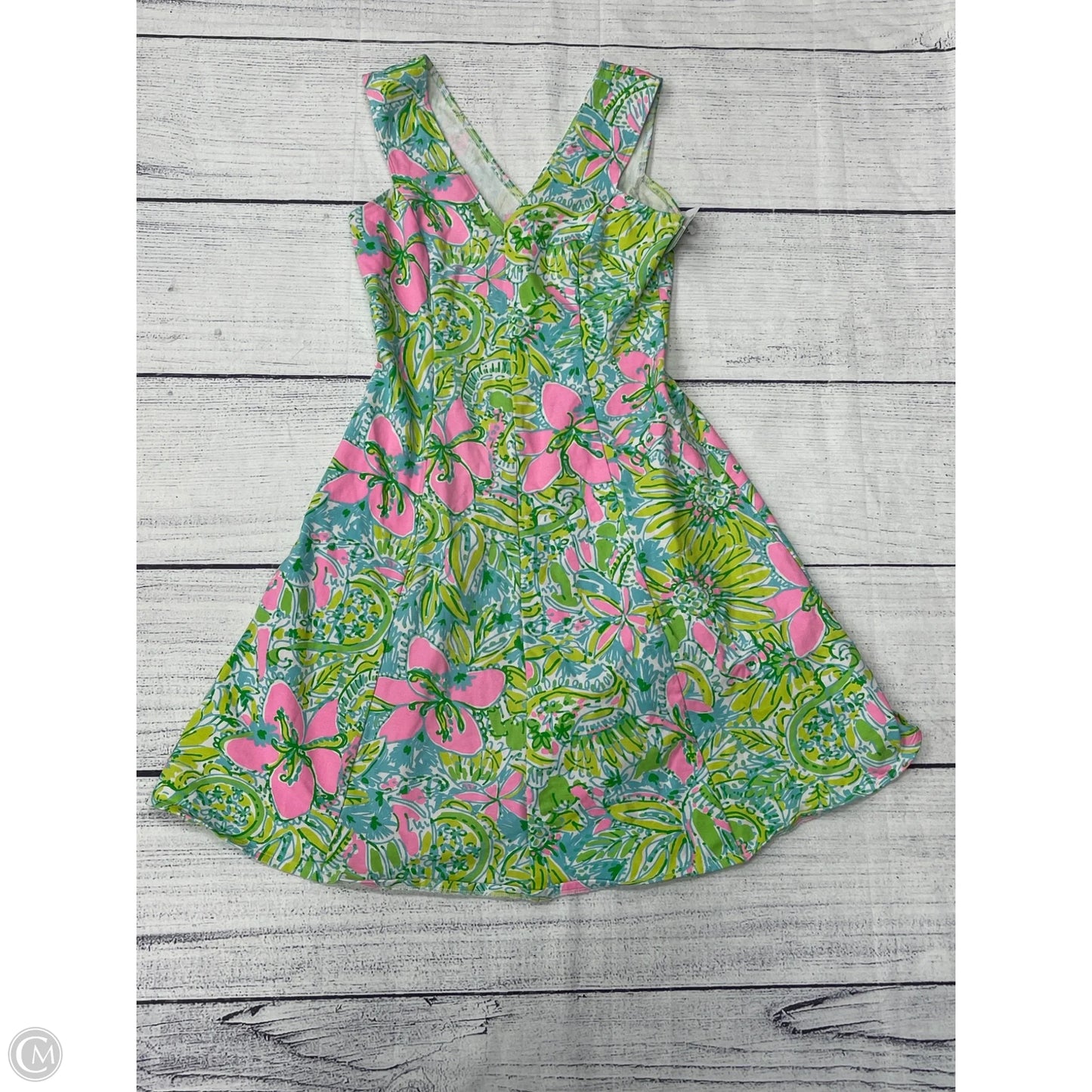 Dress Designer By Lilly Pulitzer In Green, Size: Xs