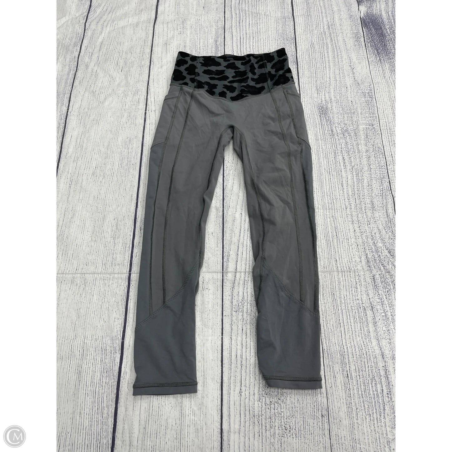 Athletic Leggings By Lululemon In Animal Print, Size: 4