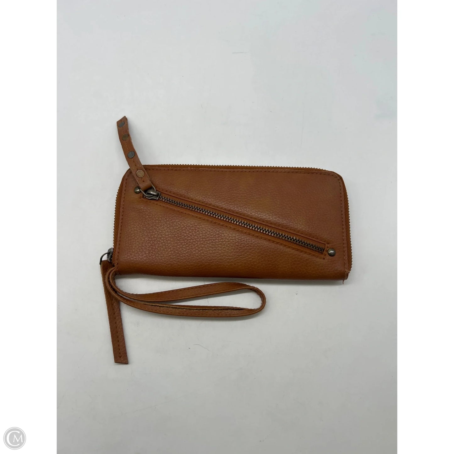 Wristlet Leather By Free People, Size: Medium