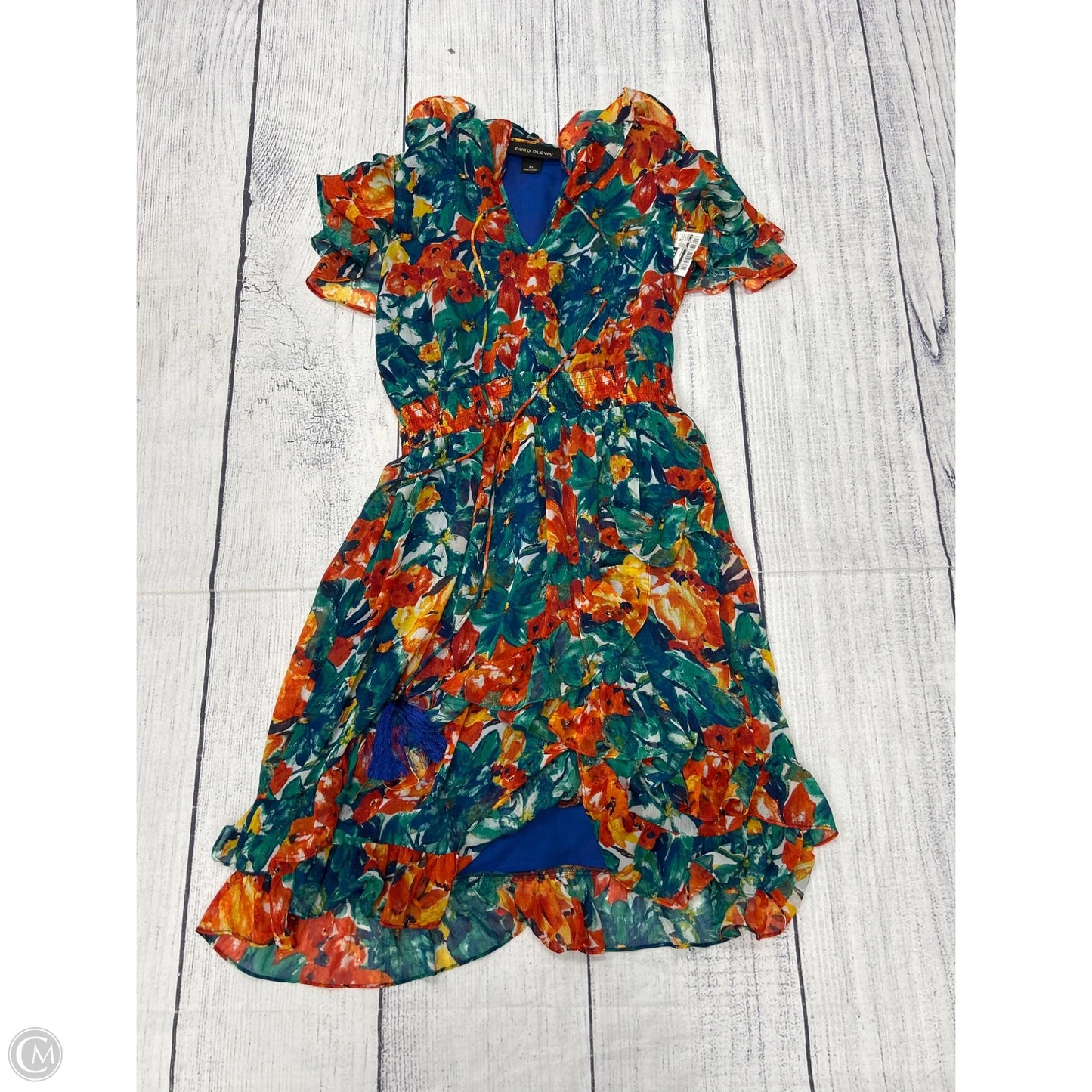 Dress Casual Short By Cmc In Floral Print, Size: Xs