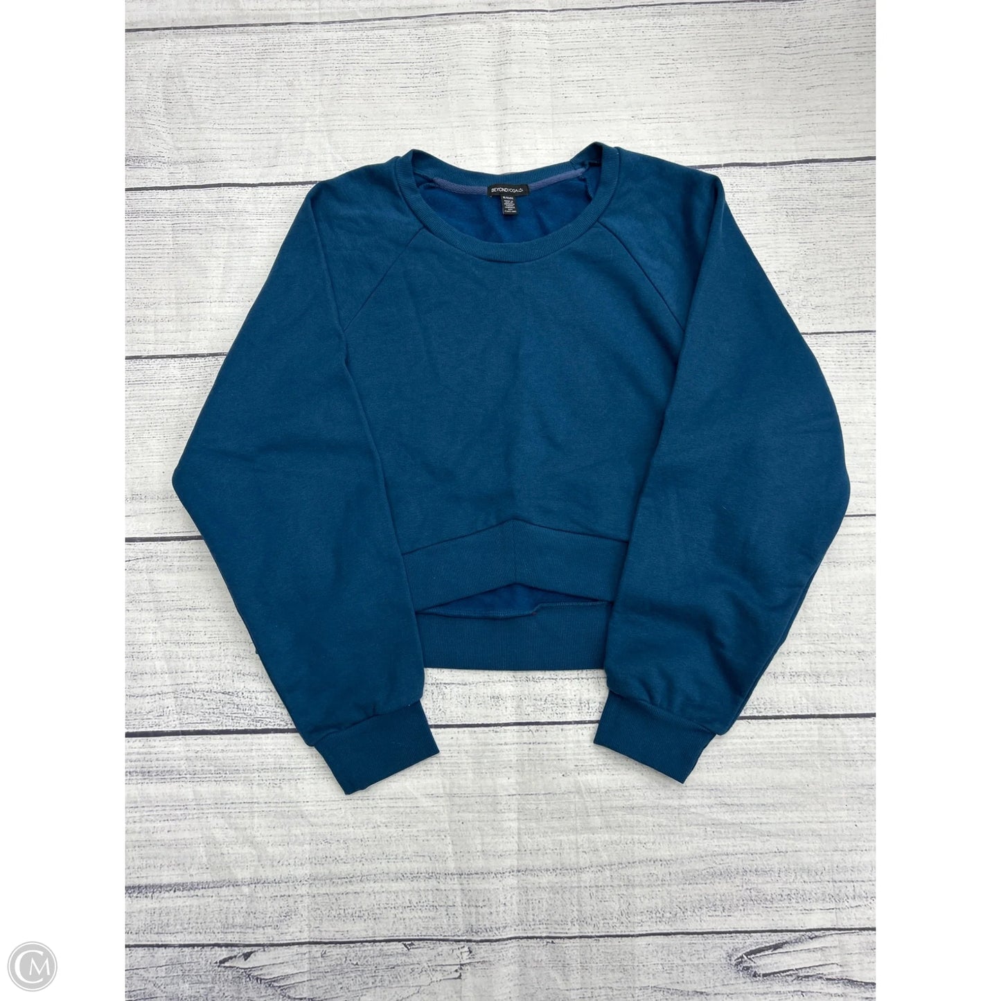 Sweatshirt Crewneck By Beyond Yoga In Blue, Size: Xl