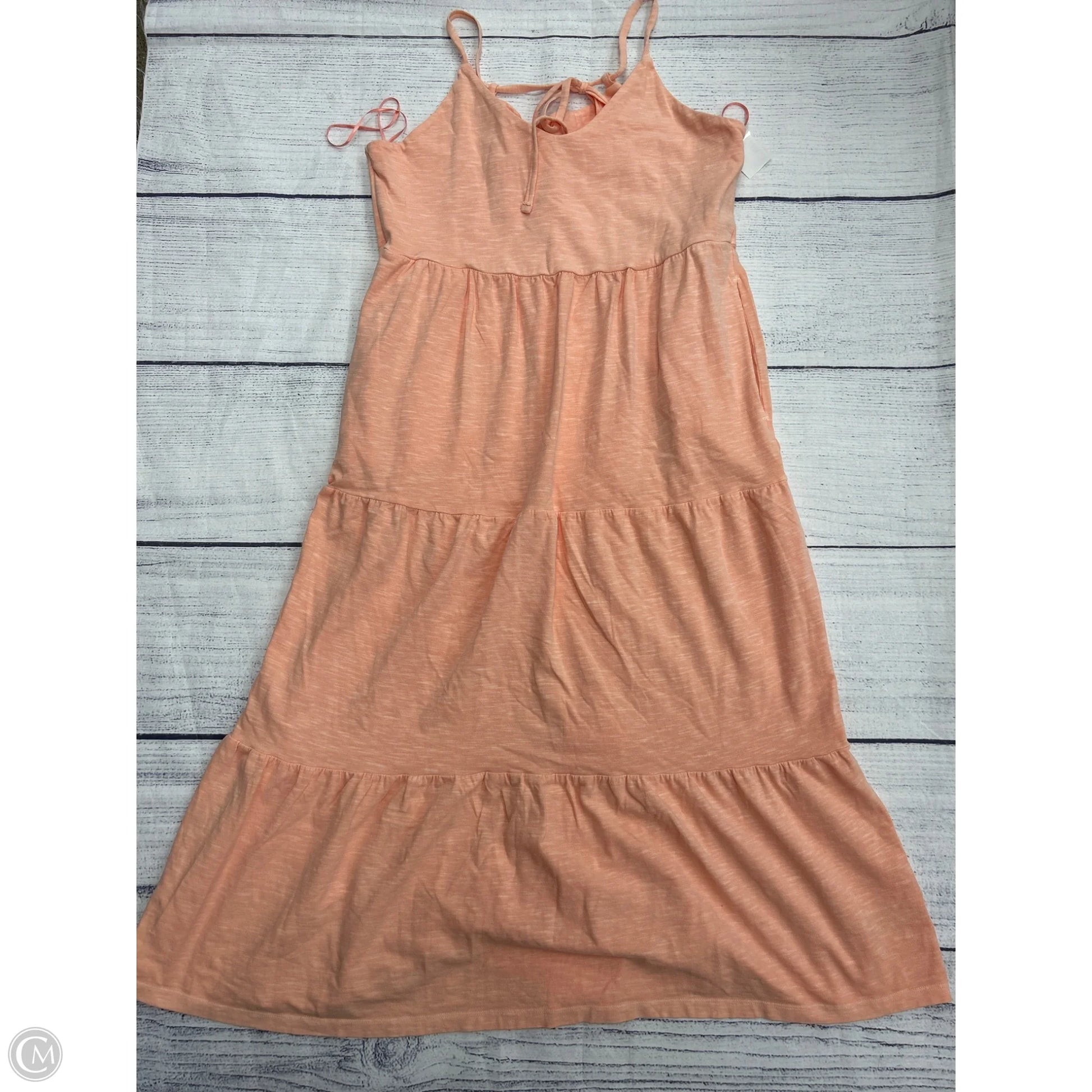 Dress Casual Maxi By Old Navy In Orange, Size: M – Clothes Mentor Fort Wayne IN #106