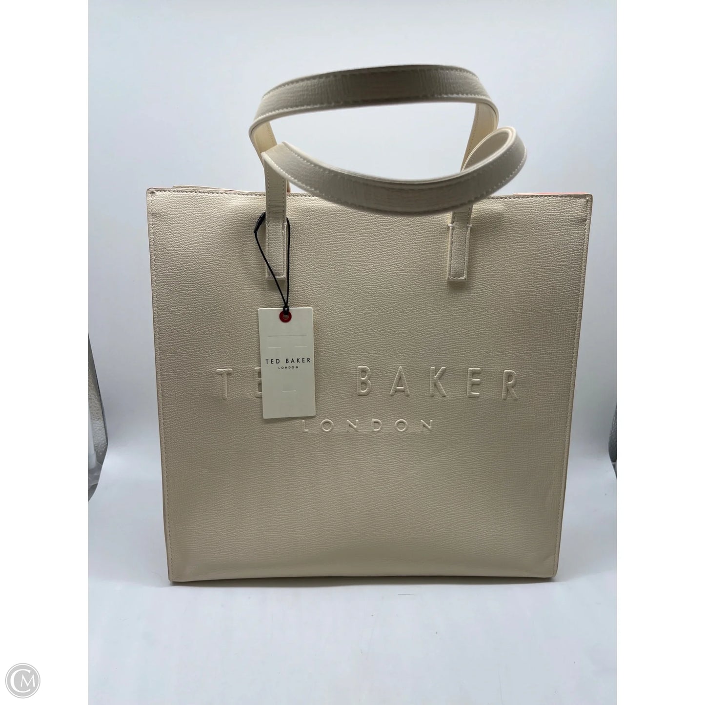 Handbag Leather By Ted Baker, Size: Large