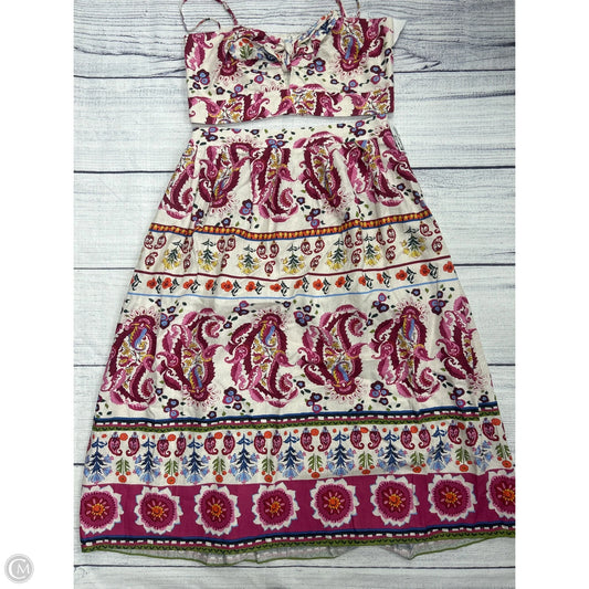 Skirt Set 2pc By Clothes Mentor In Purple, Size: L