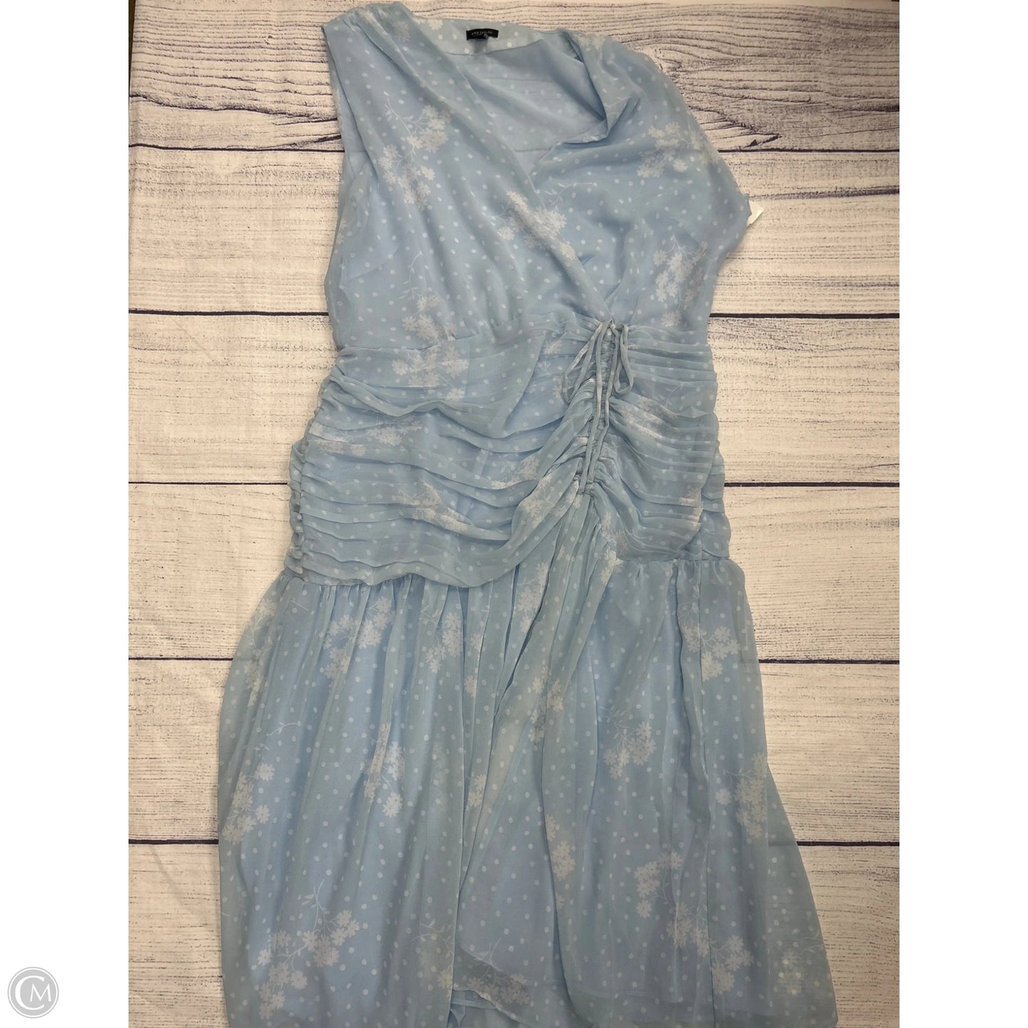 Dress Casual Maxi By Ann Taylor In Blue, Size: 16