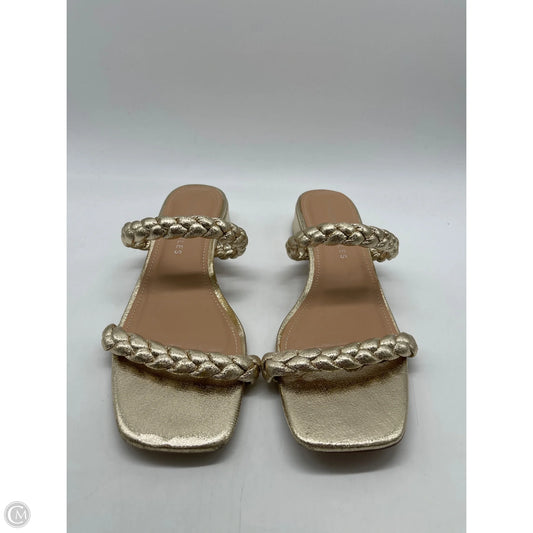 Sandals Flats By Sincerely Jules In Gold, Size: 9