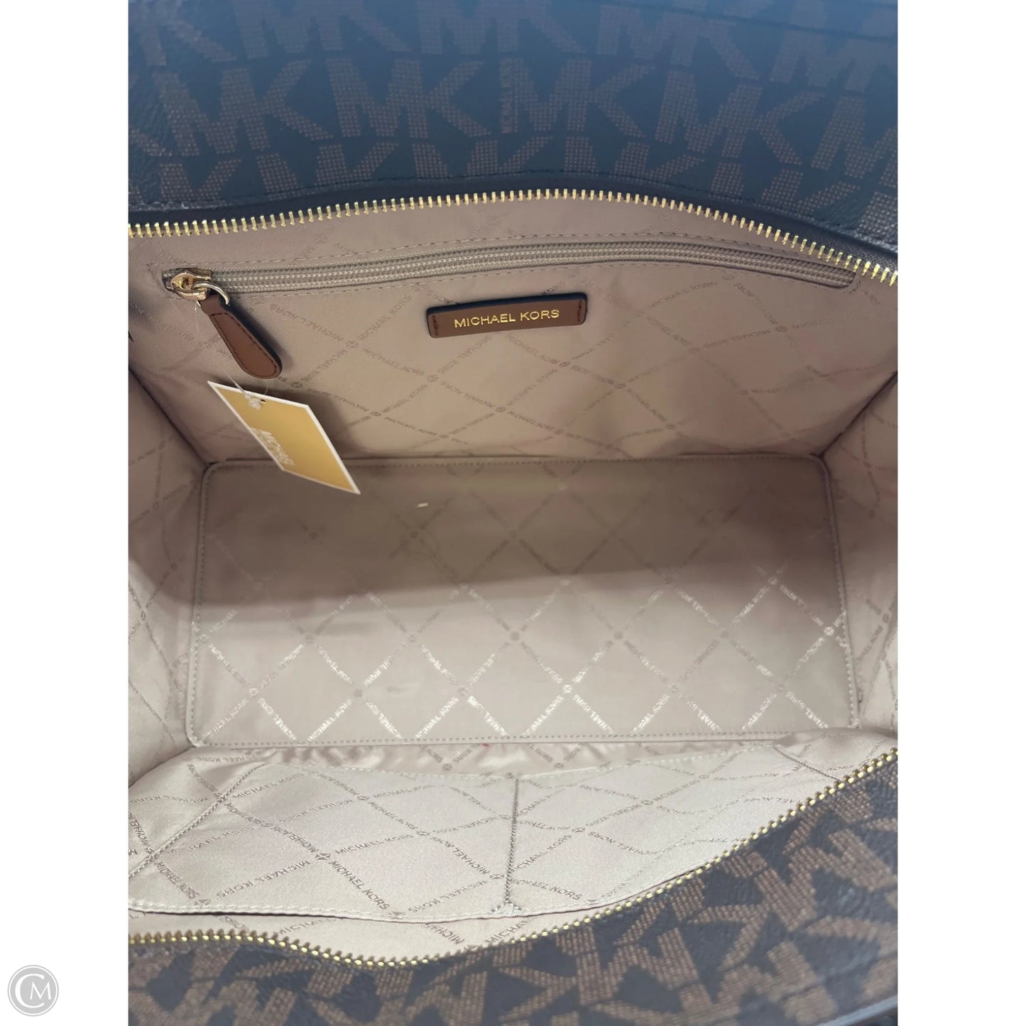 Tote Designer By Michael Kors, Size: Large