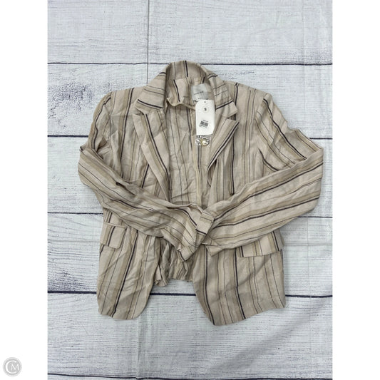 Blazer By Love Tree In Tan, Size: S