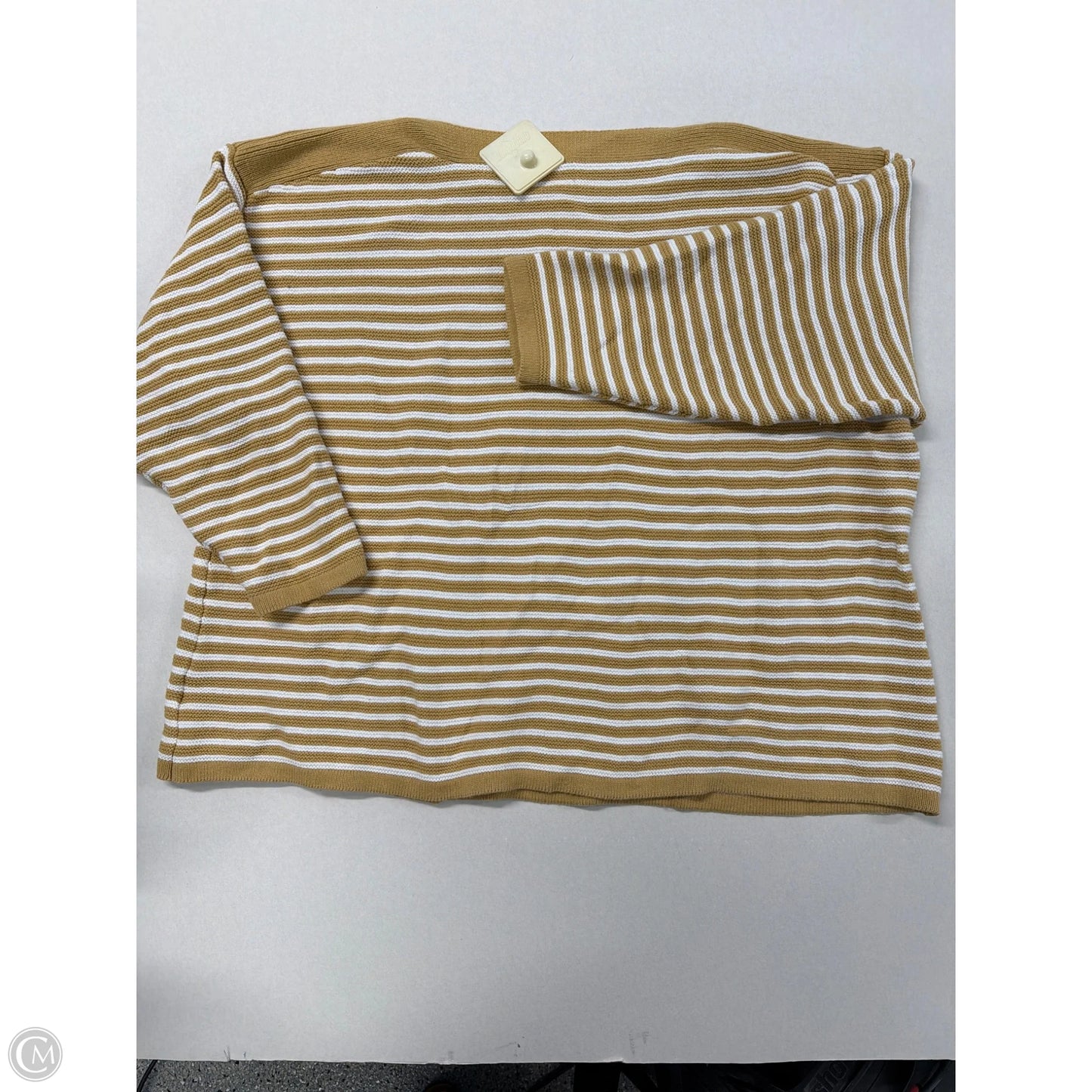 Sweater By Clothes Mentor In Yellow, Size: 3x