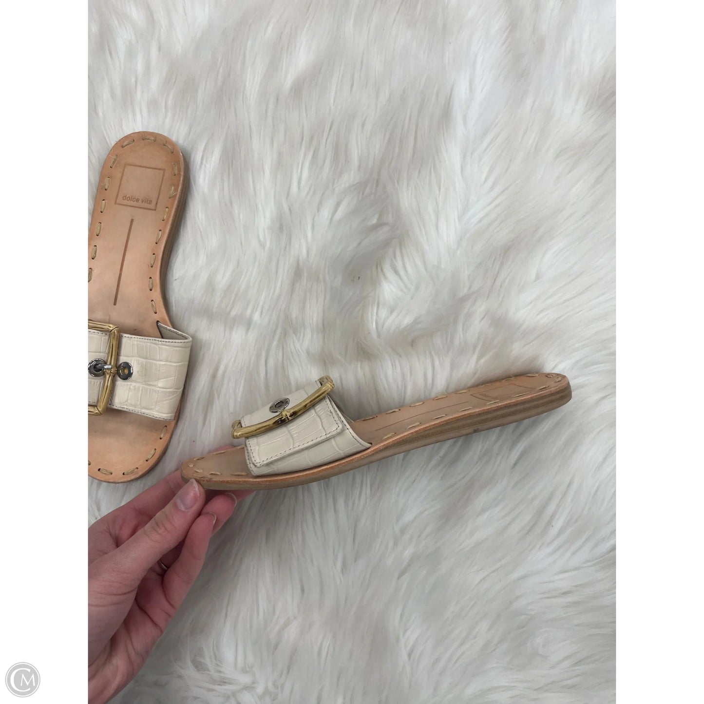 Sandals Flats By Dolce Vita In White, Size: 6