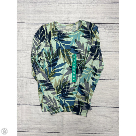 Swimwear Cover-up By Hang Ten In Green, Size: Xl