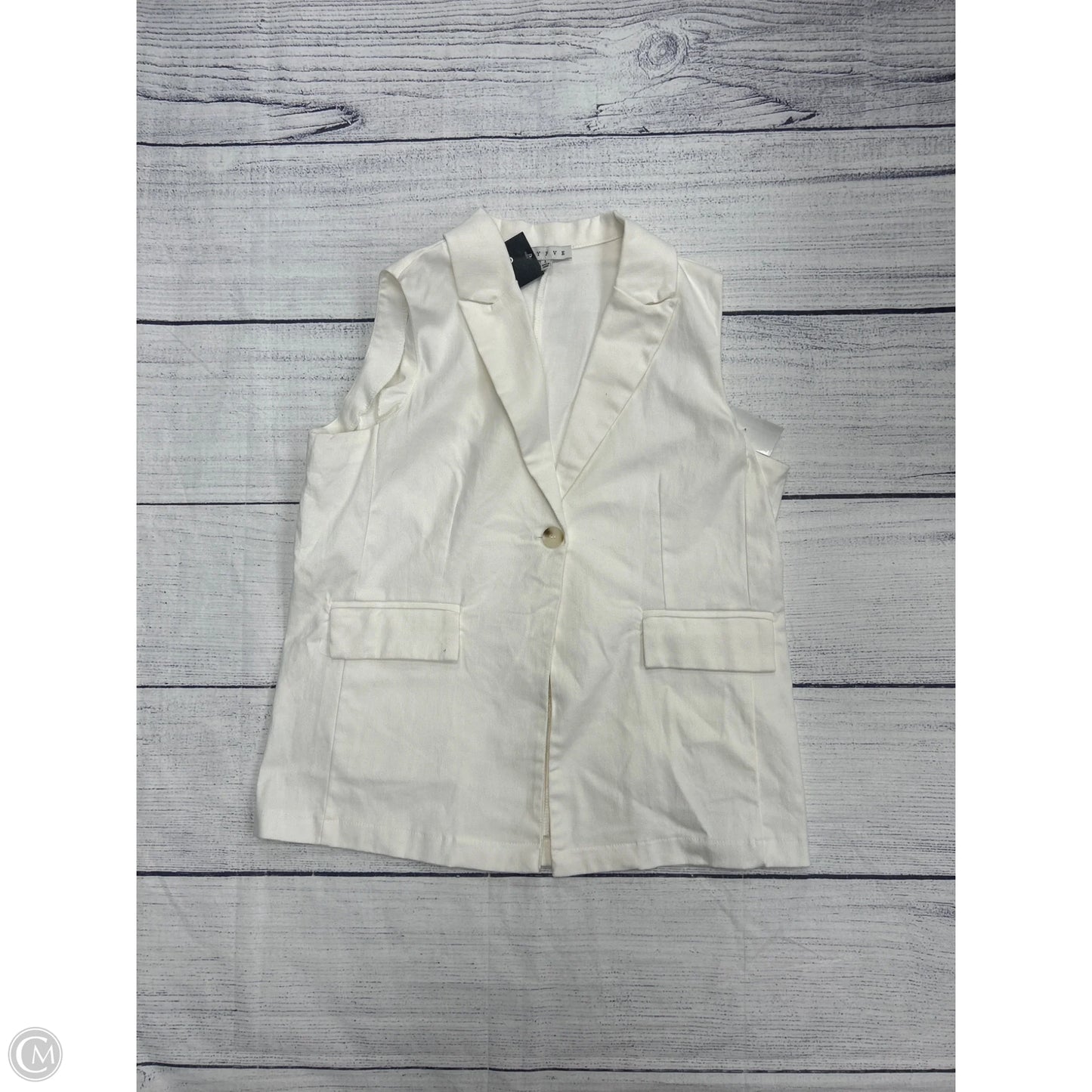 Vest Other By Hyfve In White, Size: L