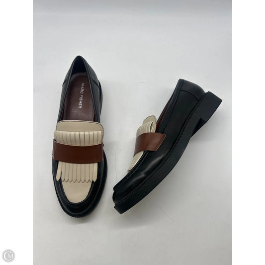 Shoes Flats By Marc Fisher In Black & Brown, Size: 8.5