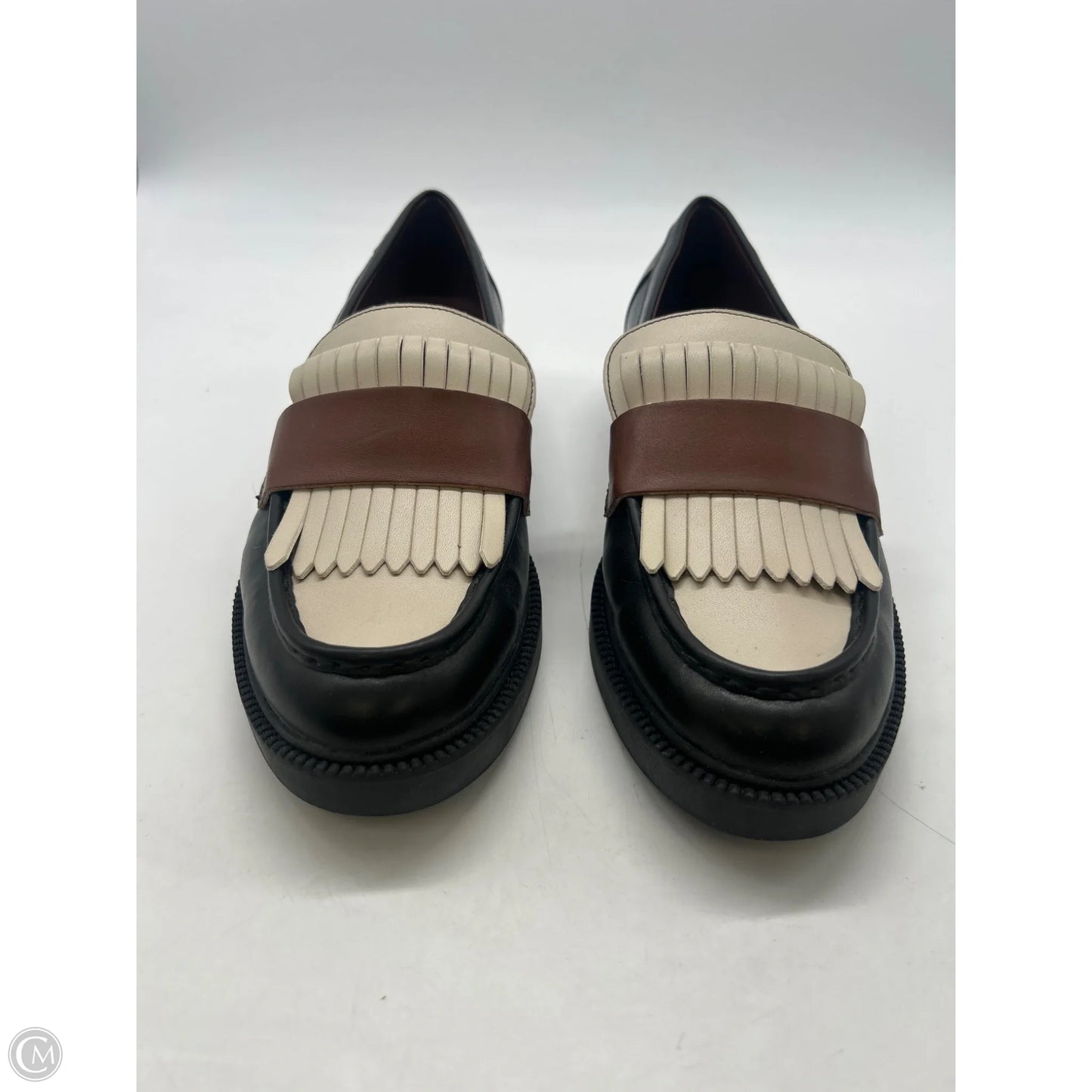 Shoes Flats By Marc Fisher In Black & Brown, Size: 8.5