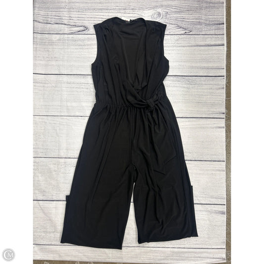 Jumpsuit By Tahari In Black, Size: 1x