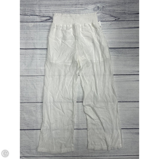 Pants Wide Leg By Paper Crane In White, Size: S