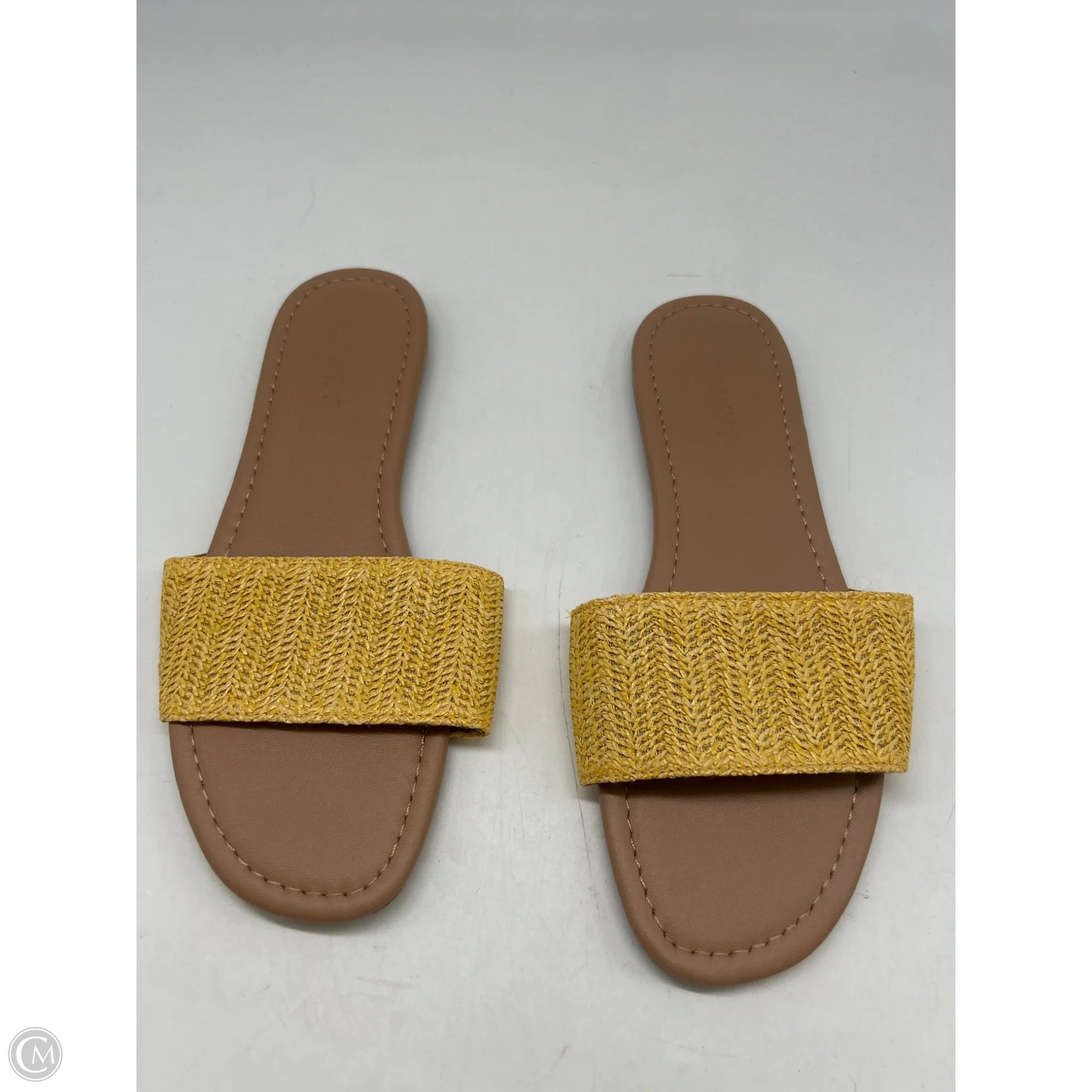Sandals Flats By Old Navy In Yellow, Size: 7