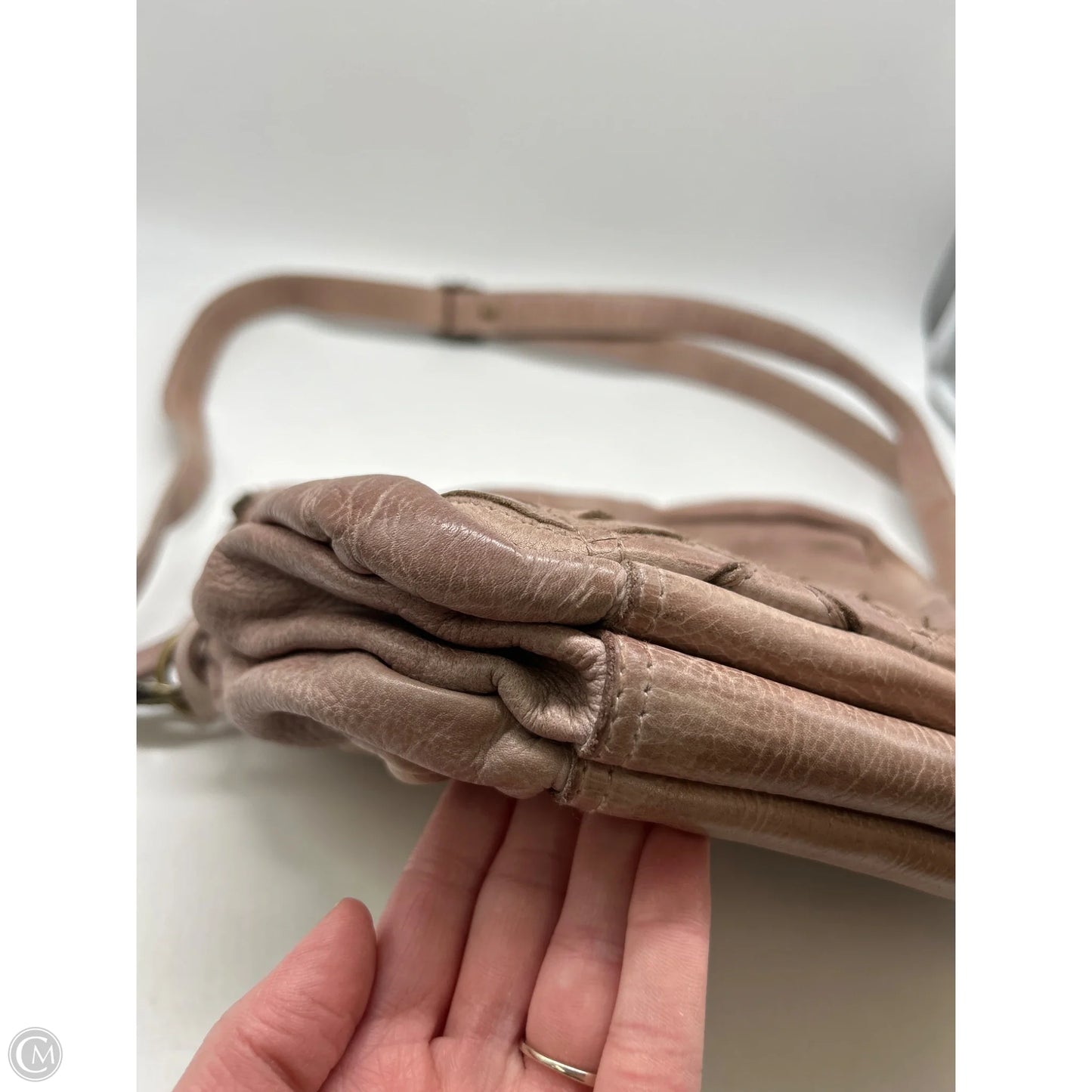 Crossbody Leather By Cmc, Size: Medium