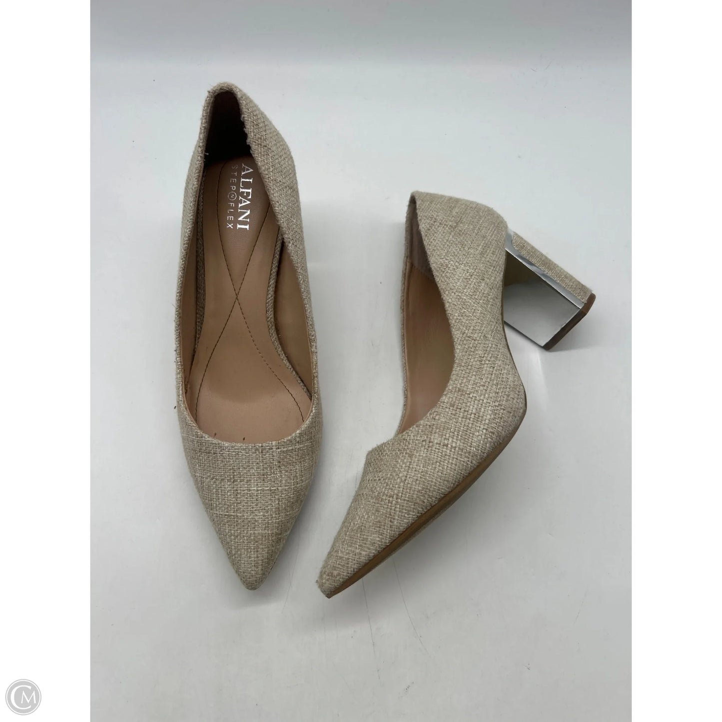 Shoes Heels Block By Alfani In Tan, Size: 6.5